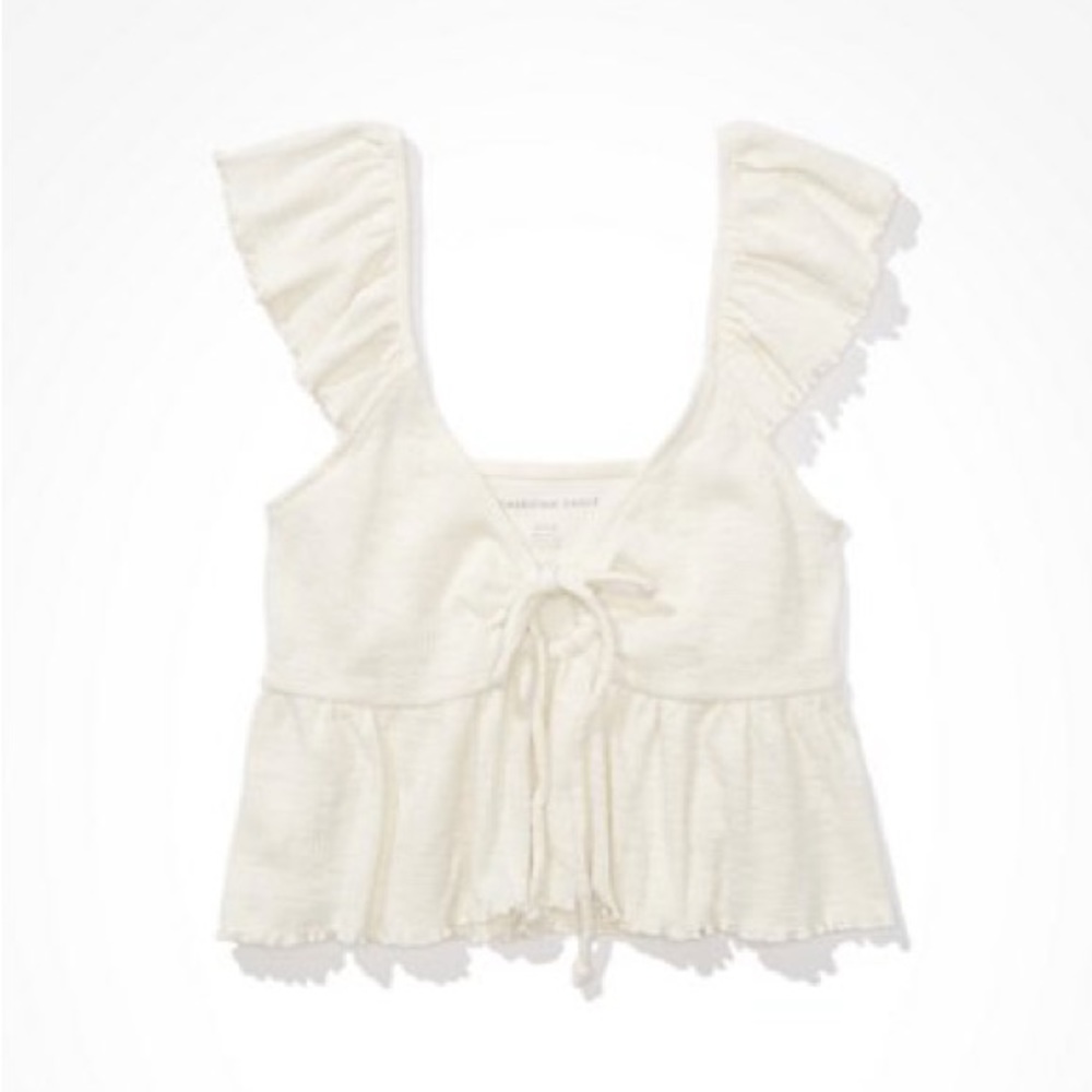AMERICAN EAGLE KEYHOLE TANK TOP
